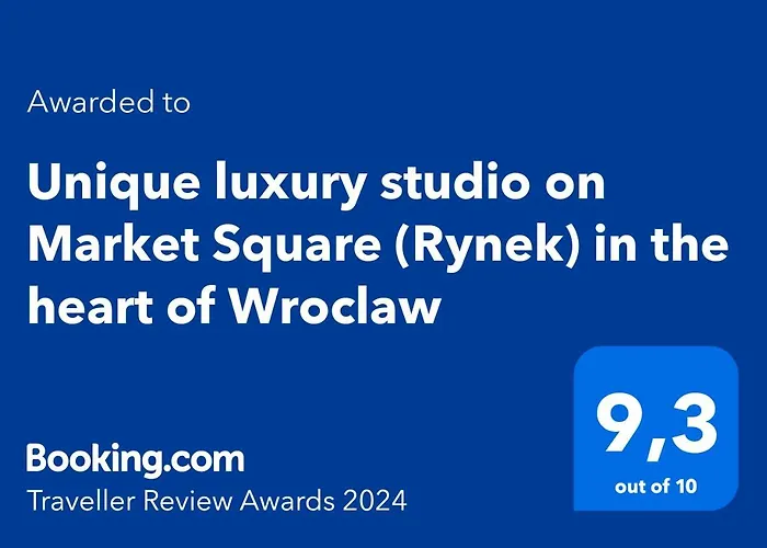 Apartmán Unique Luxury Studio On Market Square *